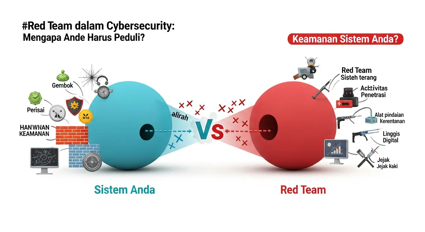 Red Team dalam Cybersecurity: Mengapa Anda Harus Peduli? Pelajari tentang Red Team dalam cybersecurity dan pentingnya untuk keamanan sistem Anda.