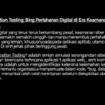 Web Penetration Testing: Pentingnya dalam Keamanan Cyber