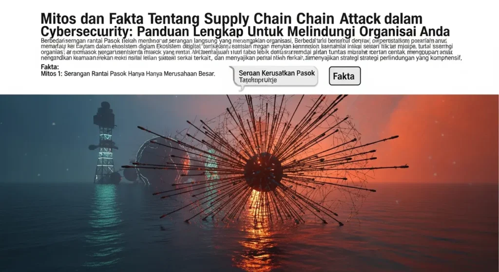 Mitos dan Fakta tentang Supply Chain Attack dalam Cybersecurity Artikel ini membahas mitos dan fakta seputar Supply Chain Attack dalam bidang cybersecurity, serta strategi untuk melindungi diri.