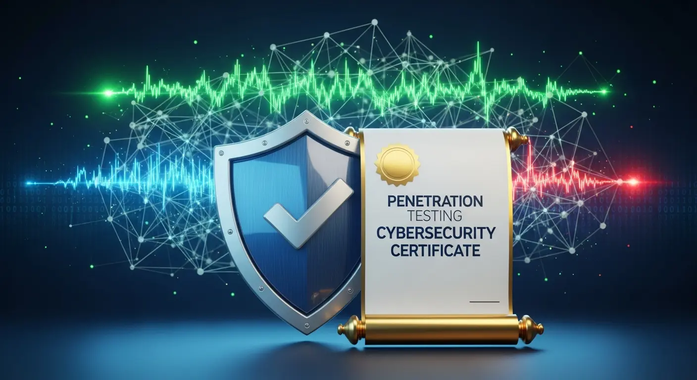Sertifikat Penetration Testing dalam Bidang Cybersecurity Artikel tutorial tentang sertifikat penetration testing untuk keamanan siber.