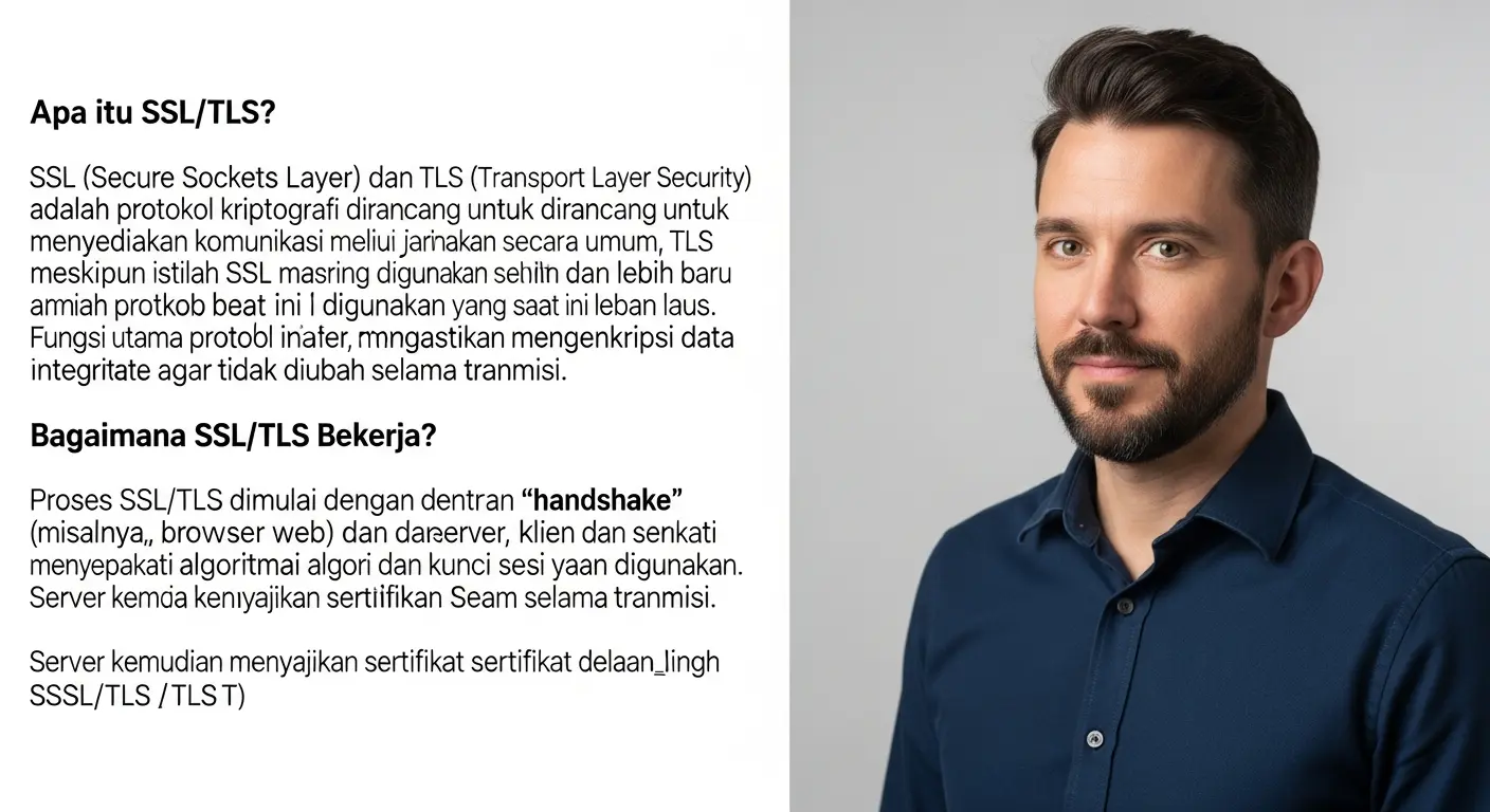 SSL/TLS: Memahami Protokol Keamanan Dalam Cybersecurity Artikel ini menjelaskan mengenai SSL/TLS dalam konteks cybersecurity dengan fokus pada pentingnya implementasi yang benar untuk perlindungan data.