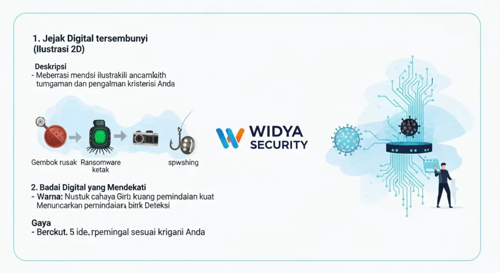 Ancaman dalam Cybersecurity: Studi Kasus dari Widya Security Artikel ini membahas threat dalam bidang cybersecurity dengan fokus pada pengalaman Widya Security.