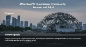 Memahami Wi-Fi Jamming dalam Cybersecurity: Ancaman dan Solusi Artikel ini membahas Wi-Fi Jamming dalam cybersecurity dengan fokus pada dampak dan strategi mitigasi yang dapat diterapkan.