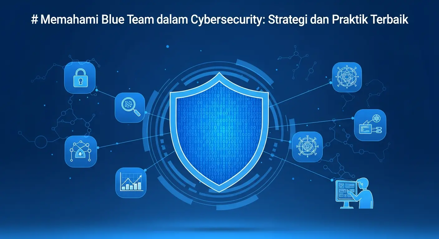 Memahami Blue Team dalam Cybersecurity: Strategi dan Praktik Terbaik Artikel ini membahas peran Blue Team dalam cybersecurity, strategi, checklist, dan pentingnya pelatihan bagi profesional keamanan siber.
