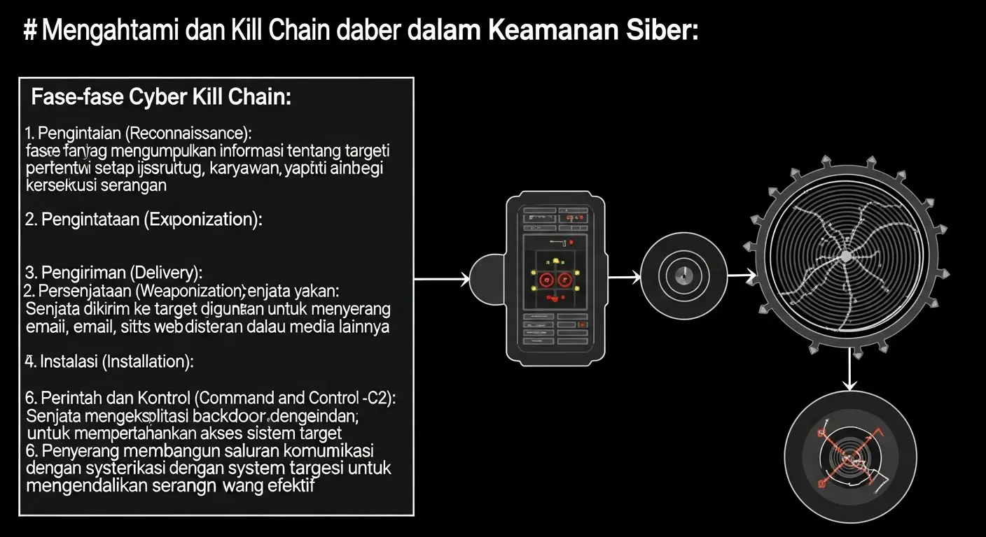 Memahami Kill Chain dalam Keamanan Siber Artikel ini membahas pengertian dan pentingnya Cyber Kill Chain dalam konteks keamanan siber, serta strategi pertahanan yang efektif.