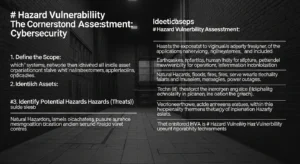 Hazard Vulnerability Assessment adalah Kunci dalam Cybersecurity Artikel ini membahas pentingnya hazard vulnerability assessment dalam cybersecurity, termasuk langkah-langkah dan prosesnya.