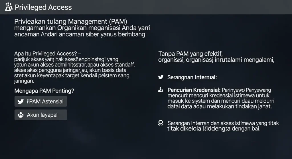 Panduan Lengkap Privileged Access Management untuk Pemula Pelajari tentang Privileged Access Management dalam dunia cybersecurity dan bagaimana menerapkannya untuk keamanan data Anda.