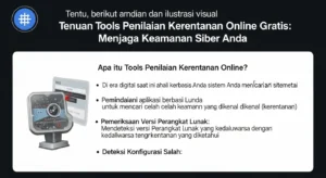 Panduan Tools Penilaian Kerentanan Online Gratis Pelajari cara menggunakan free online vulnerability assessment tools untuk keamanan siber