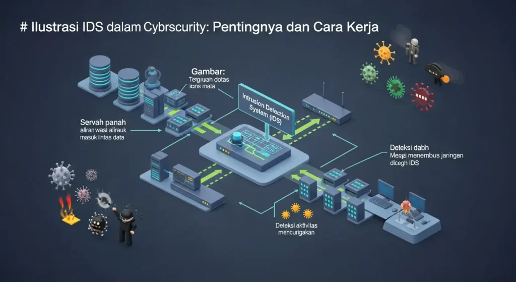 IDS dalam Cybersecurity: Pentingnya dan Cara Kerja Pelajari tentang Intrusion Detection System (IDS) dan pentingnya dalam cybersecurity. Panduan lengkap untuk organisasi dalam meningkatkan keamanan data.