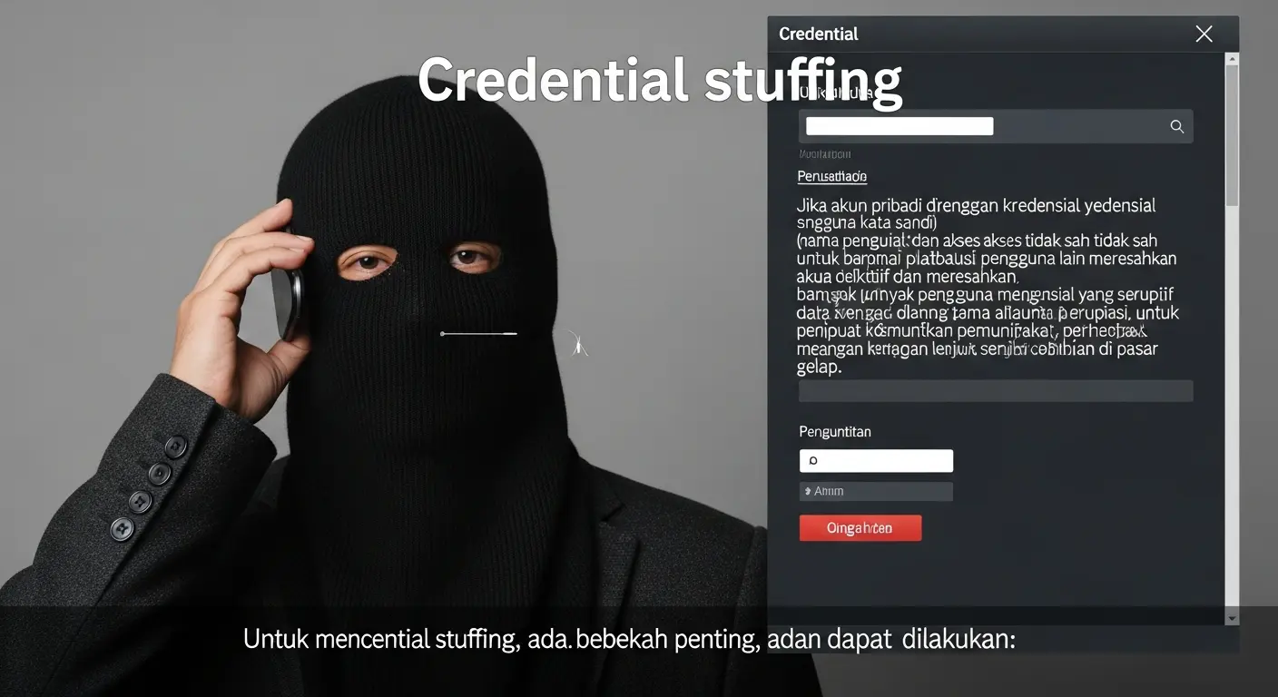 Credential Stuffing: Ancaman di Dunia Cybersecurity Artikel ini membahas tentang credential stuffing dalam cybersecurity, dampaknya, dan cara mencegahnya.