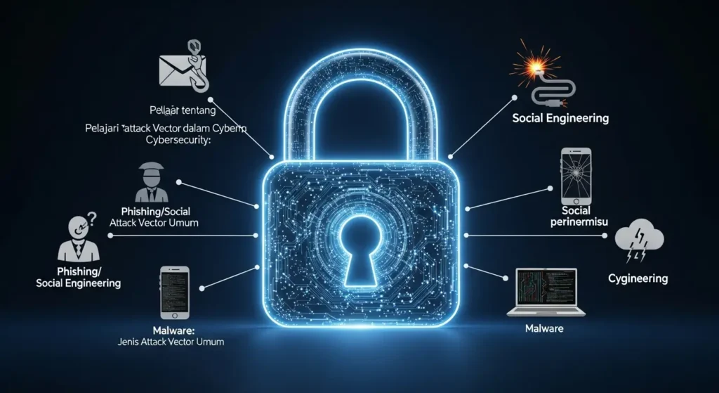 Attack Vector dalam Cybersecurity: Panduan Praktis Pelajari tentang Attack Vector dalam dunia Cybersecurity, tips untuk mencegah serangan, serta pemahaman mendalam tentang keamanan siber.
