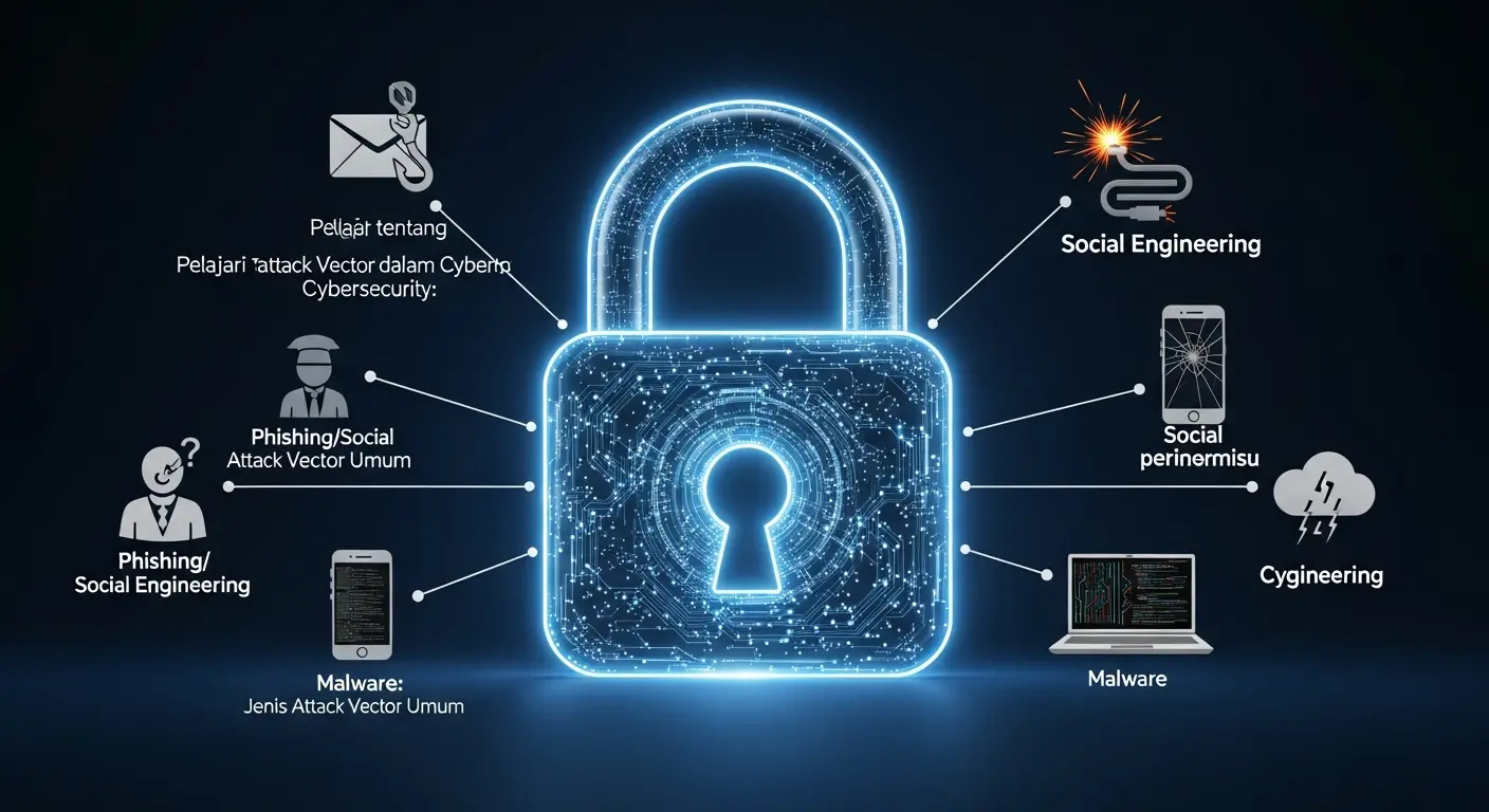 Attack Vector dalam Cybersecurity: Panduan Praktis Pelajari tentang Attack Vector dalam dunia Cybersecurity, tips untuk mencegah serangan, serta pemahaman mendalam tentang keamanan siber.