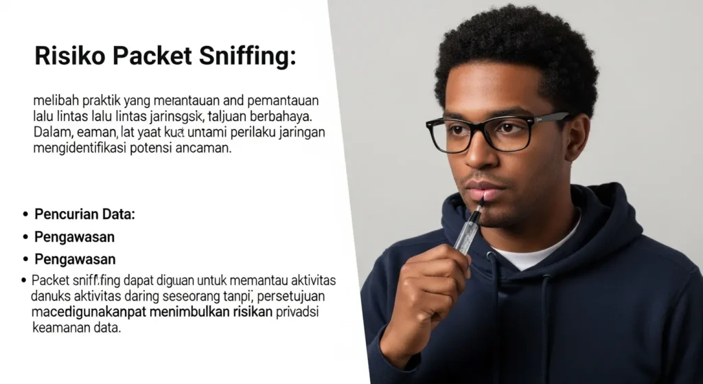 Packet Sniffing dalam Cybersecurity: Panduan Lengkap Pelajari tentang packet sniffing, risikonya, dan bagaimana melindungi jaringan dalam cybersecurity.
