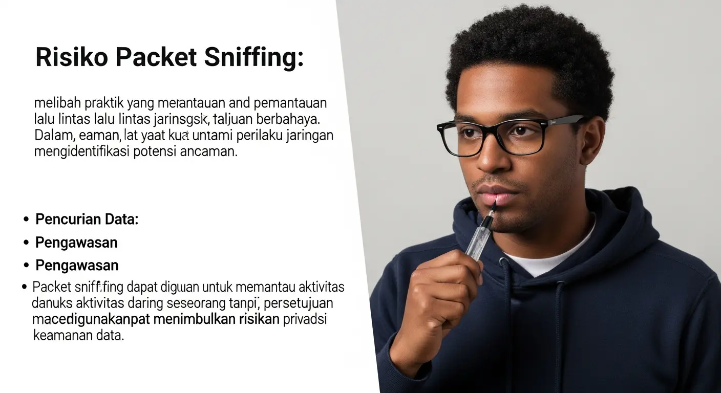 Packet Sniffing dalam Cybersecurity: Panduan Lengkap Pelajari tentang packet sniffing, risikonya, dan bagaimana melindungi jaringan dalam cybersecurity.