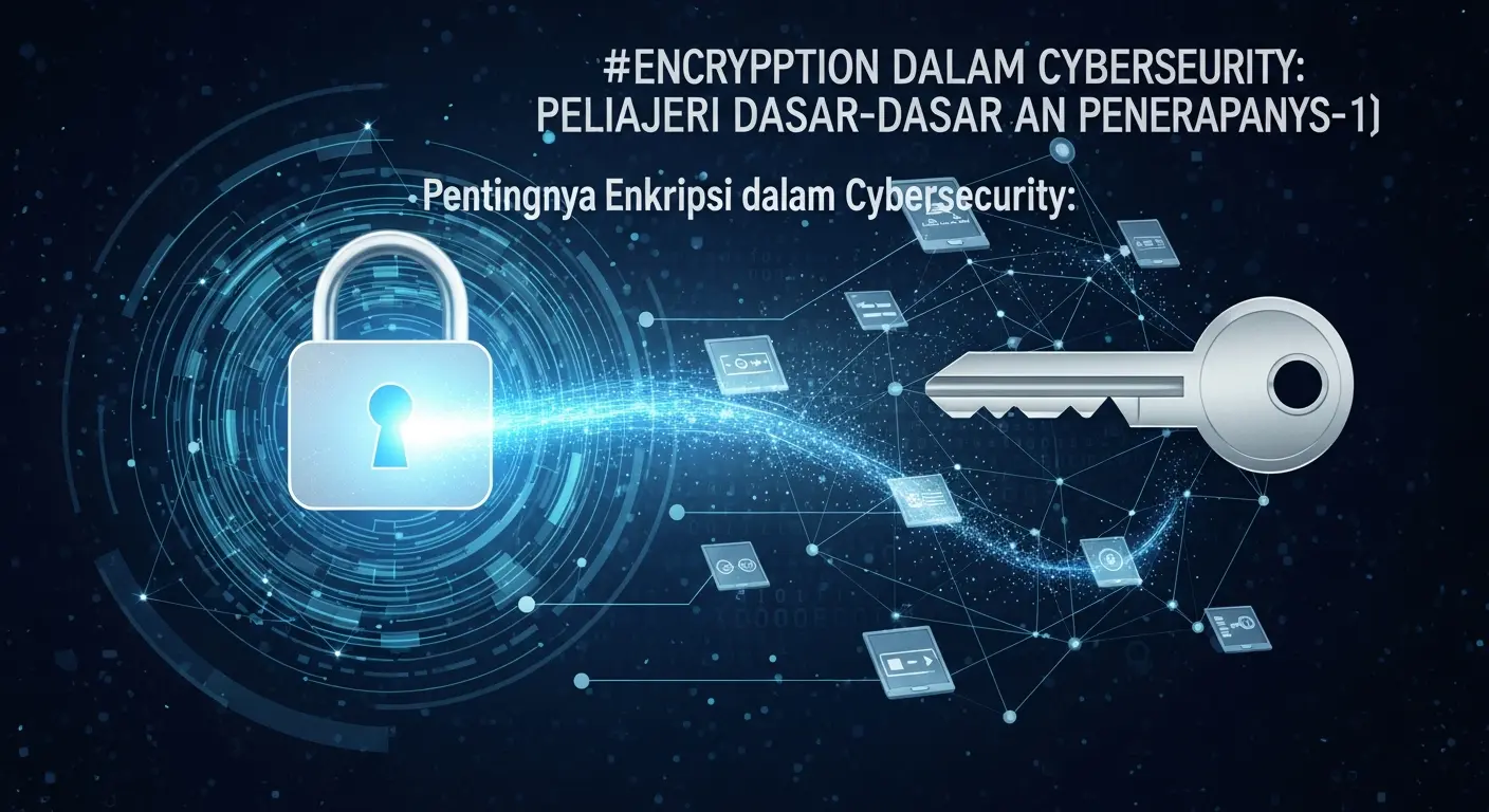 Encryption dalam Cybersecurity: Pelajari Dasar-dasar dan Penerapannya Artikel ini membahas pentingnya enkripsi dalam cybersecurity, teknik implementasi, dan studi kasus terkini di Indonesia.