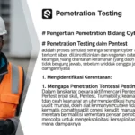 Pengertian Penetration Testing dalam Bidang Cybersecurity