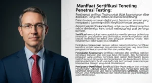 Sertifikasi Penetration Testing untuk Keamanan Siber Artikel tentang pentingnya sertifikasi penetration testing dalam cybersecurity dan manfaatnya.