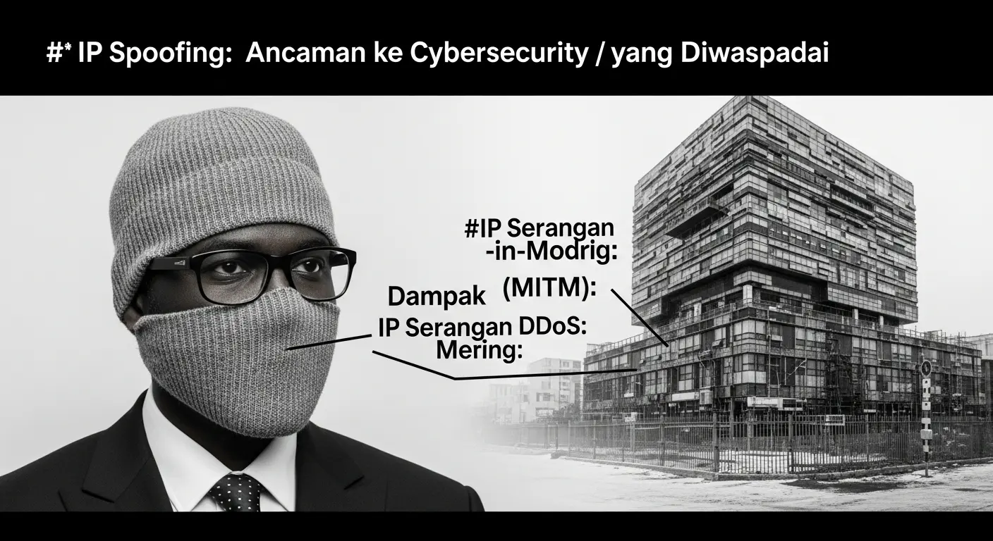 IP Spoofing: Ancaman ke Cybersecurity yang Harus Diwaspadai Artikel ini membahas IP Spoofing dalam keamanan siber, dampaknya, dan bagaimana penetration testing bisa mencegahnya.
