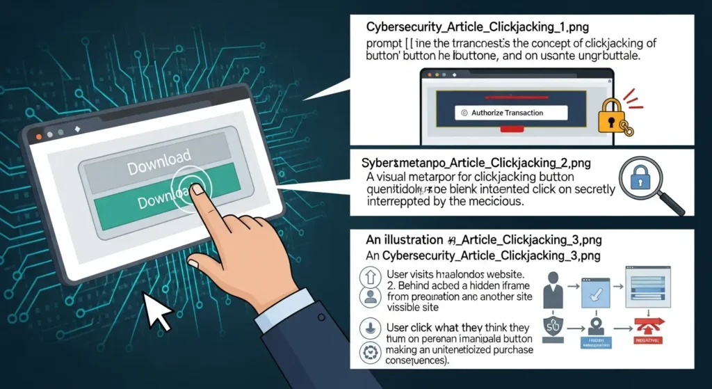 Memahami Clickjacking dalam Cybersecurity Artikel ini membahas tentang clickjacking, serangan siber yang memanfaatkan kepercayaan pengguna. Pelajari dampaknya dan cara pencegahannya.
