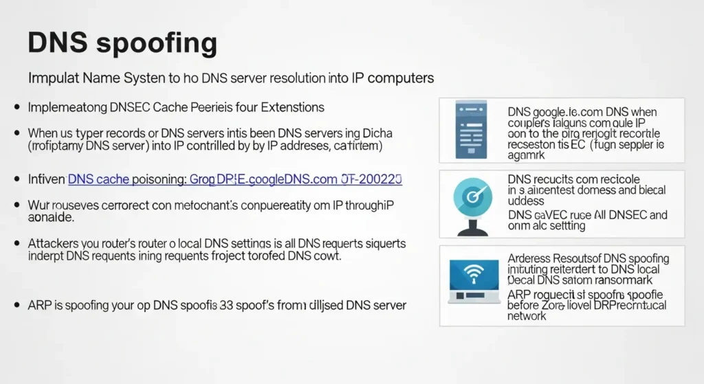 DNS Spoofing: Memahami Risiko dalam Cybersecurity Artikel ini membahas tentang DNS Spoofing dalam konteks cybersecurity, termasuk cara kerja dan langkah perlindungan yang dapat diambil.