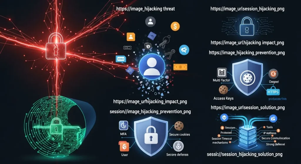 Session Hijacking: Ancaman dan Solusi di Cybersecurity Menjelajahi session hijacking di cybersecurity, dampak, pencegahan, dan solusi.