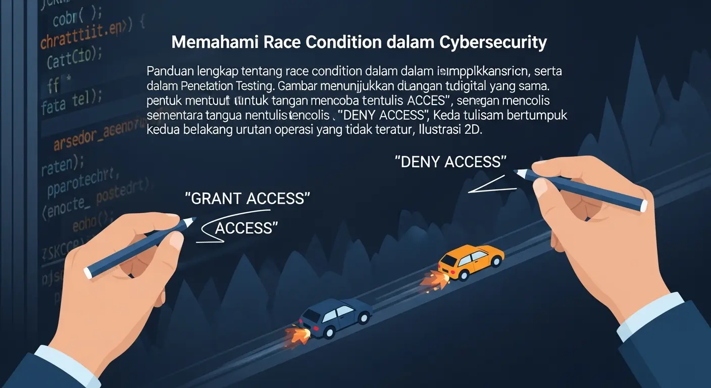 Memahami Race Condition dalam Cybersecurity Panduan lengkap tentang race condition dalam cybersecurity, serta implikasinya dalam penetration testing.