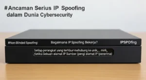 IP Spoofing: Ancaman Serius dalam Dunia Cybersecurity Mengenal IP Spoofing dalam Cybersecurity dan cara mitigasinya.
