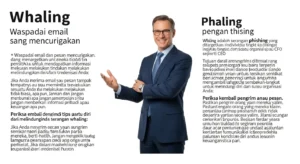 Panduan Whaling dalam Cybersecurity: Cara Lindungi Diri Anda Pelajari tentang Whaling, serangan berbahaya dalam cybersecurity, dan cara melindungi diri Anda dengan panduan mudah ini.