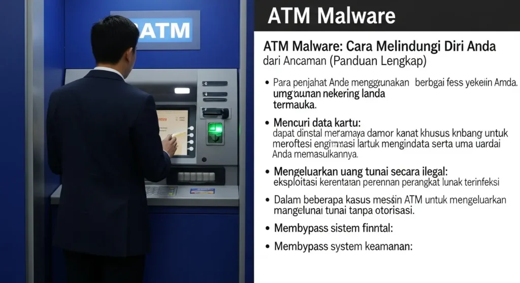 ATM Malware: Cara Melindungi Diri Anda dari Ancaman Panduan lengkap untuk menghindari ATM Malware dan melindungi diri Anda.