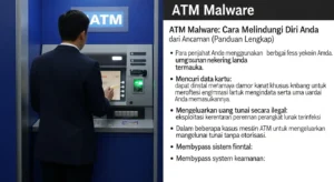 ATM Malware: Cara Melindungi Diri Anda dari Ancaman Panduan lengkap untuk menghindari ATM Malware dan melindungi diri Anda.
