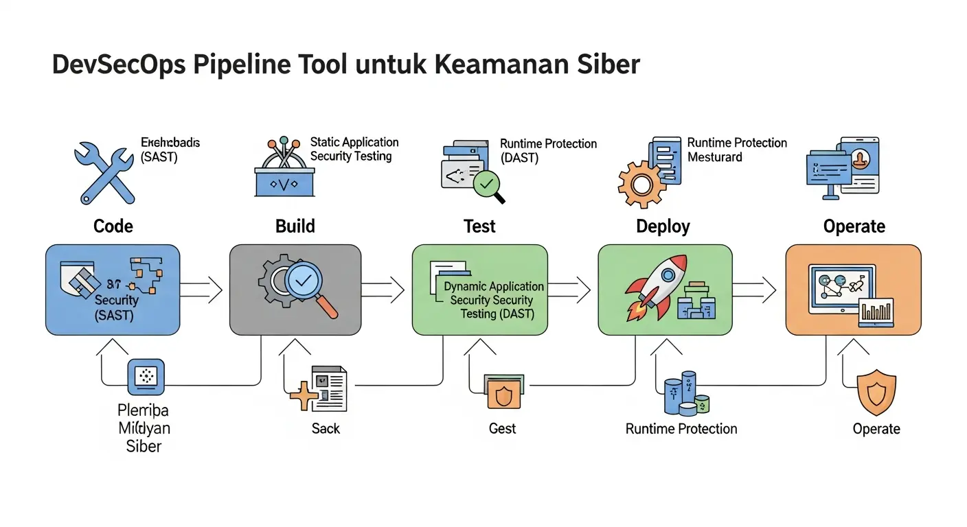 DevSecOps Pipeline Tool untuk Keamanan Siber Pelajari tentang DevSecOps Pipeline Tool dan penerapannya dalam keamanan siber bersama Widya Security.