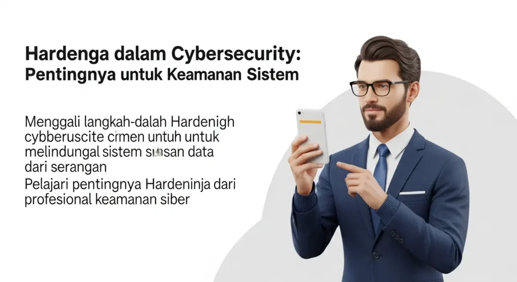 Hardening dalam Cybersecurity: Pentingnya untuk Keamanan Sistem Menggali langkah-langkah hardening dalam cybersecurity untuk melindungi sistem dan data dari serangan. Pelajari pentingnya hardening dari seorang profesional keamanan siber.