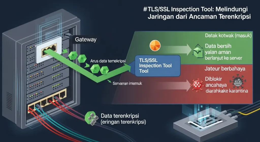 TLS/SSL Inspection Tool: Melindungi Jaringan dari Ancaman Terenkripsi Pelajari tentang pentingnya TLS/SSL Inspection Tool dalam cybersecurity untuk melindungi jaringan kita dari ancaman terenkripsi.