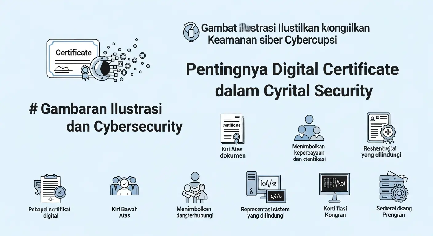 Pentingnya Digital Certificate dalam Cybersecurity Pelajari pentingnya Digital Certificate dalam cybersecurity dan bagaimana Widya Security dapat membantu Anda dalam hal ini.