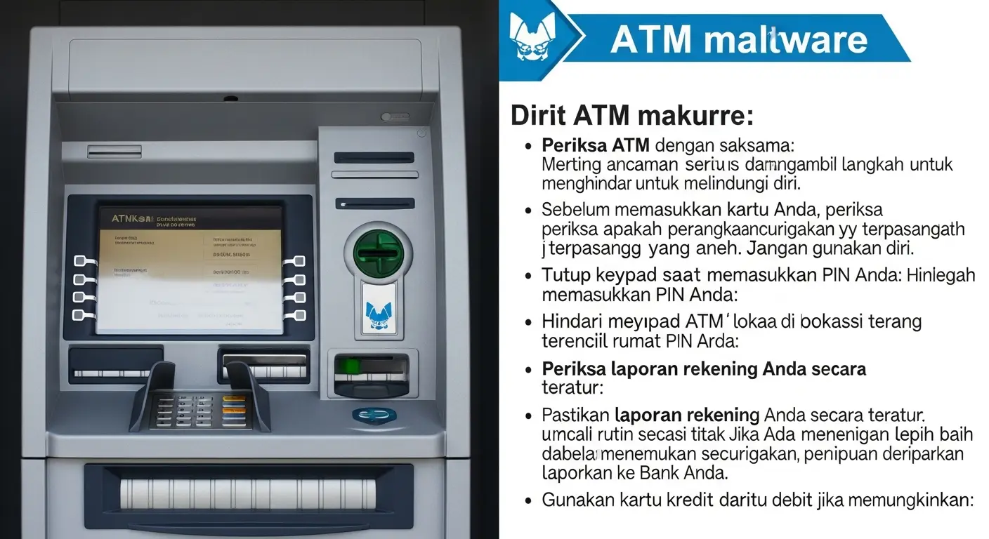 ATM Malware: Pelajari Cara Menghindarinya Akhir-akhir ini, ancaman ATM malware semakin meningkat. Artikel ini menjelaskan apa itu ATM malware dan cara untuk menghindarinya.