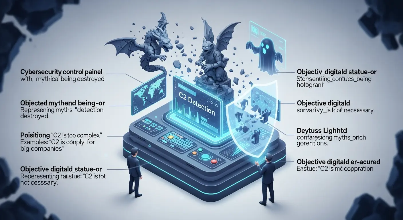 Command and Control Detection Tool: Mitos yang Perlu Dihancurkan Artikel ini membahas mitos seputar Command and Control Detection Tool dalam cybersecurity, pentingnya alat ini, serta solusi untuk berbagai ukuran perusahaan.