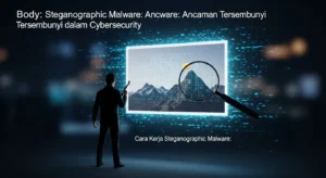Steganographic Malware: Ancaman Tersembunyi dalam Cybersecurity Artikel ini membahas tentang steganographic malware, teknik penyembunyian malware yang menjadi ancaman dalam cybersecurity dan langkah-langkah mitigasi yang dapat diambil.