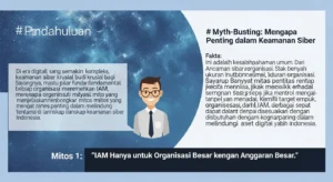 Myth-Busting: Mengapa Identity and Access Management Penting dalam Keamanan Siber Artikel ini membahas pentingnya Identity and Access Management dalam cybersecurity di Indonesia serta bagaimana Widya Security dapat membantu organisasi dalam menerapkannya.