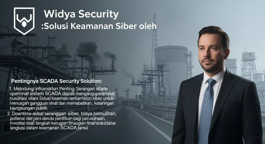 SCADA Security Solution: Solusi Keamanan Siber oleh Widya Security Artikel tentang SCADA Security Solution dalam bidang cybersecurity oleh Widya Security, perusahaan asal Indonesia. Menyediakan informasi mengenai pentingnya solusi ini dalam melindungi sistem industri.