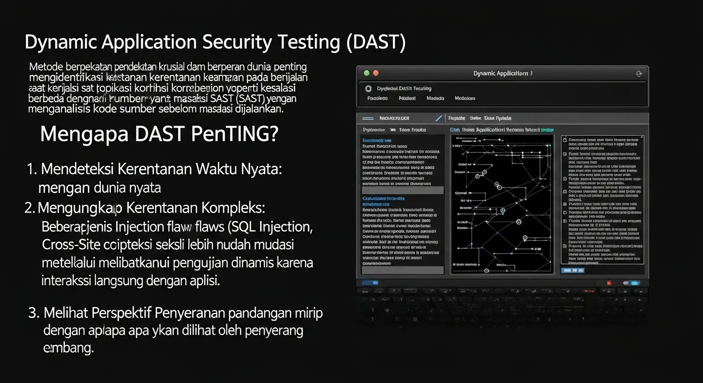Dynamic Application Security Testing: Mengapa Ini Penting dalam Cybersecurity Menggali pentingnya Dynamic Application Security Testing dalam dunia cybersecurity dan bagaimana ini membantu organisasi dalam melindungi aplikasi mereka dari ancaman siber.