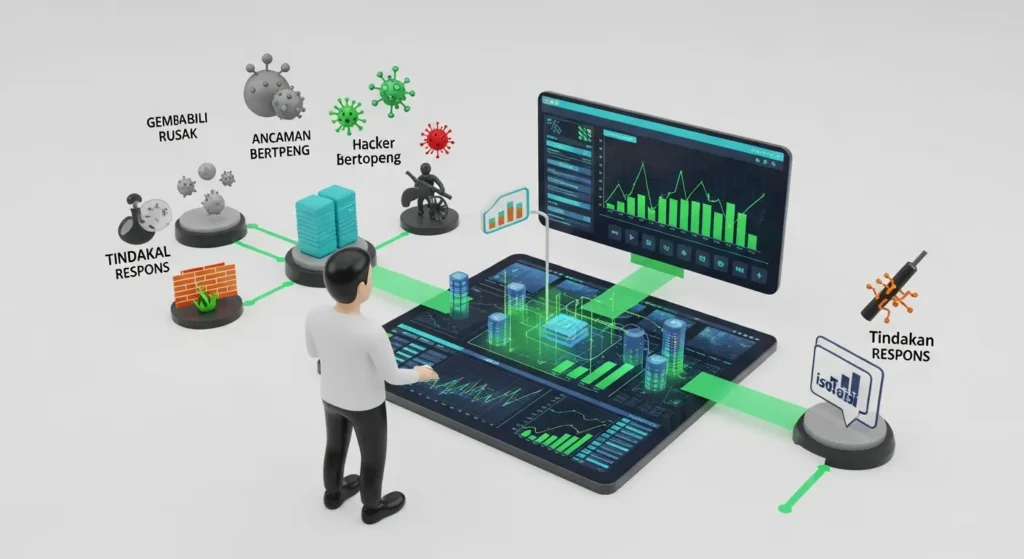 Mengapa Security Information and Event Management Penting Dalam artikel ini, saya membahas pentingnya Security Information and Event Management (SIEM) dalam cybersecurity, serta manfaat dan strategi implementasinya.