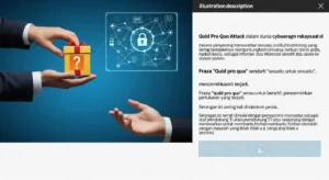 Quid Pro Quo Attack: Memahami Serangan Sosial di Cybersecurity Artikel mengenal Quid Pro Quo Attack dalam cybersecurity dengan mudah dan ramah.