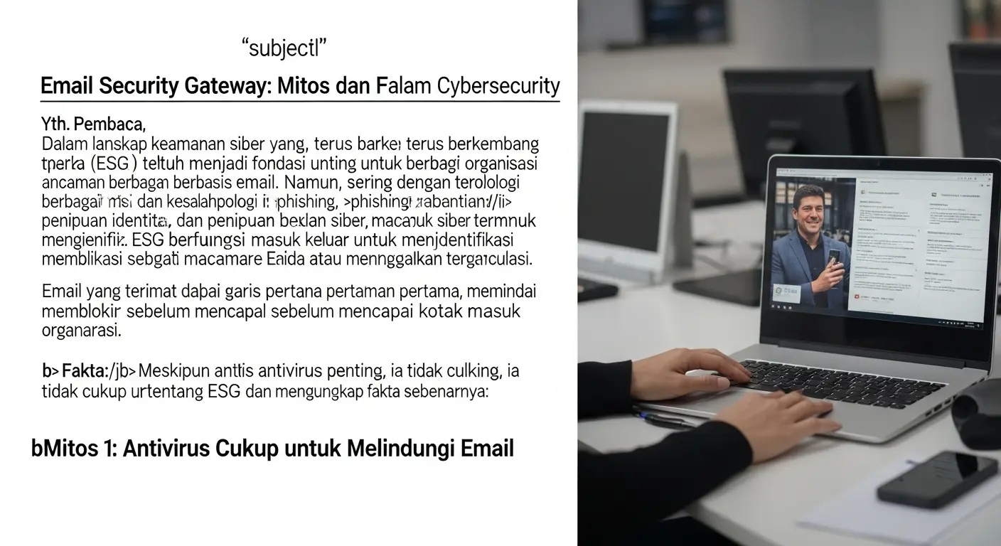 Email Security Gateway: Mitos dan Fakta dalam Cybersecurity Ulasan lengkap mengenai mitos umum tentang Email Security Gateway dan realitasnya untuk keamanan siber.