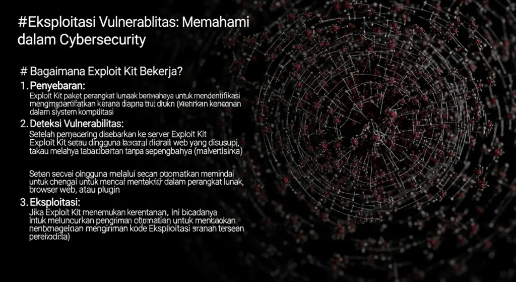 Eksploitasi Vulnerabilitas: Memahami Exploit Kit dalam Cybersecurity Pelajari tentang Exploit Kit dan dampaknya dalam dunia cybersecurity serta langkah-langkah pencegahan yang dapat Anda ambil.