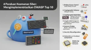 OWASP Top 10: Panduan Keamanan Siber untuk Anda Pelajari tentang OWASP Top 10 dan cara mengimplementasikannya di dalam keamanan siber Anda. Panduan lengkap dari Widya Security tentang risiko keamanan penting.