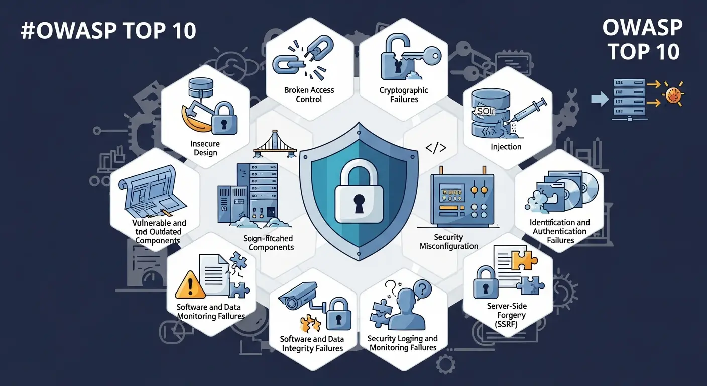 Owasp Top 10: Panduan Penting untuk Keamanan Siber Anda Pelajari tentang Owasp Top 10, risiko keamanan siber yang paling umum dan cara melindungi aset digital Anda.