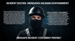Incident Containment: Mengatasi Ancaman Keamanan Siber Artikel tentang incident containment dalam cybersecurity dari Widya Security.