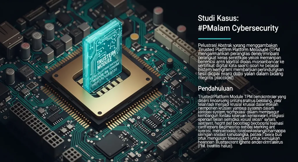 Trusted Platform Module dalam Cybersecurity: Studi Kasus Pelajari bagaimana Trusted Platform Module (TPM) bisa meningkatkan keamanan data dan hasil nyata yang telah dicapai dalam bidang cybersecurity.