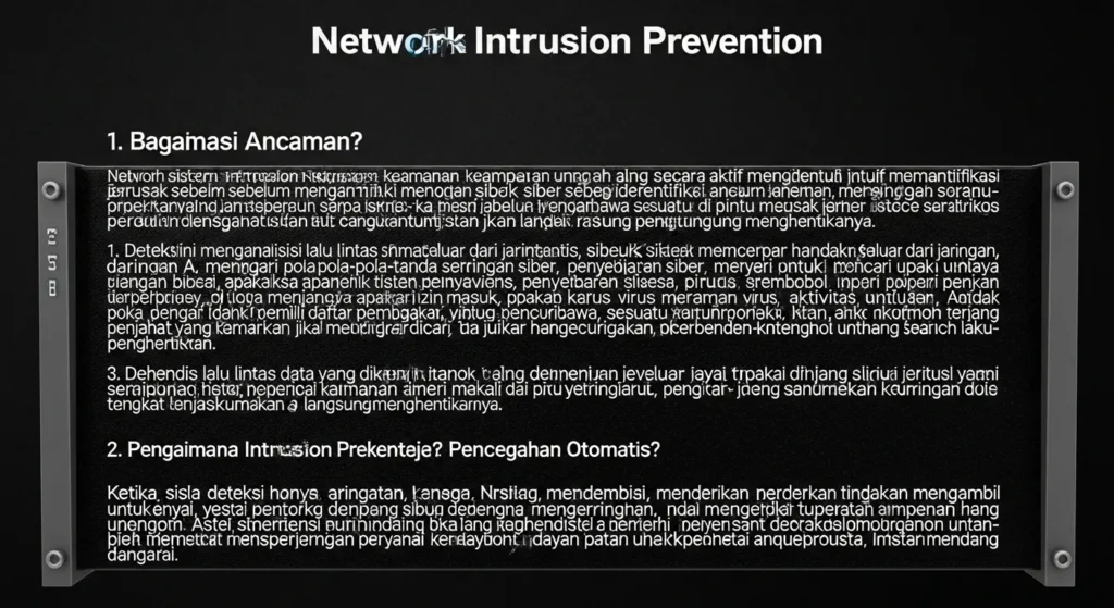Myth-Busting: Apa itu Network Intrusion Prevention? Artikel ini menjelaskan secara jelas tentang Network Intrusion Prevention dalam lingkup cybersecurity. Cocok untuk anak-anak berusia 11 tahun.