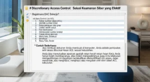 Discretionary Access Control: Solusi Keamanan Siber yang Efektif Artikel ini membahas Discretionary Access Control (DAC) dan penerapannya dalam cybersecurity, manfaat, dan pentingnya pelatihan.